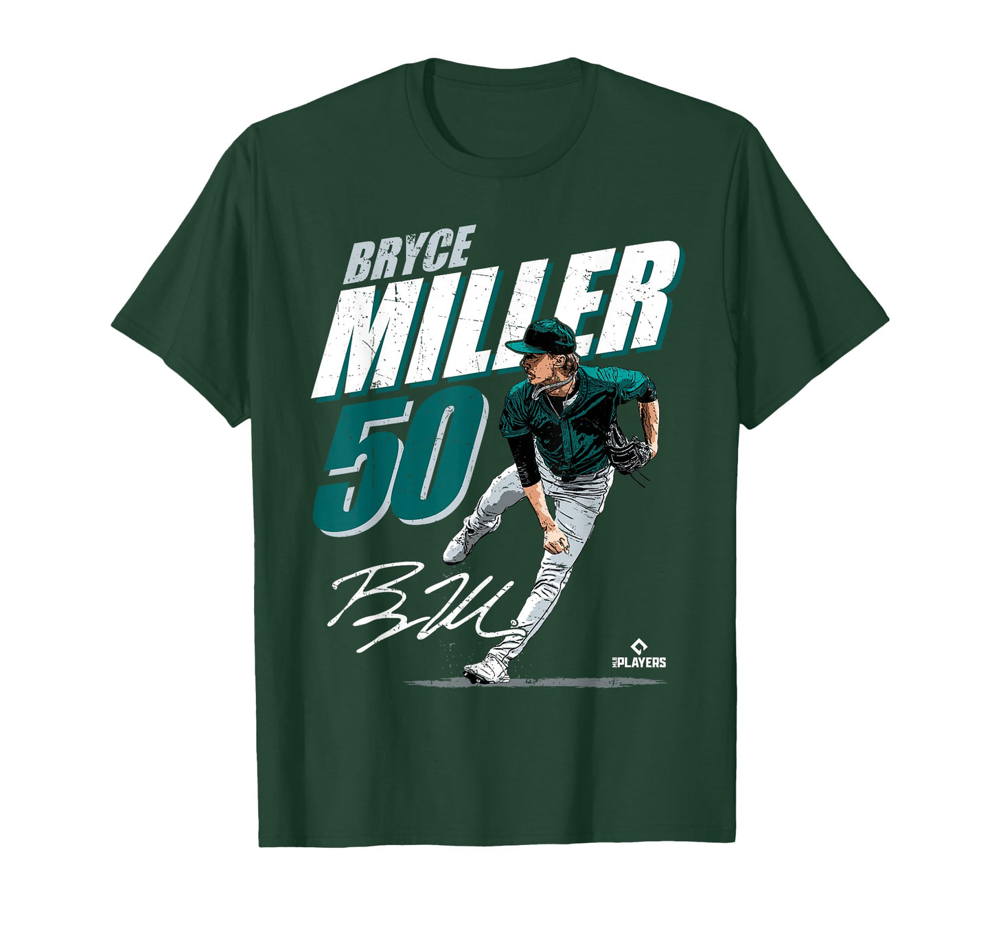 Bryce Miller | Seattle MLB Baseball Player | MLBBMI204M T-Shirt