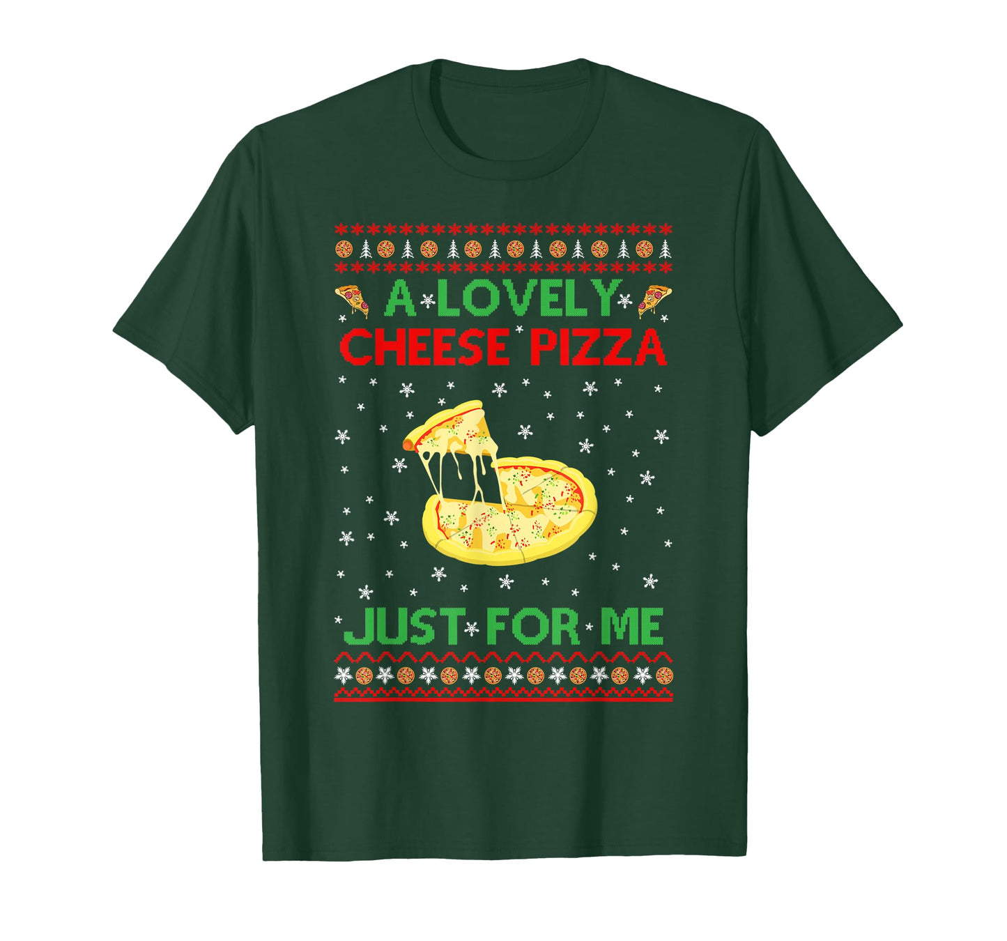 A Lovely Cheese Pizza Shirt Funny Kevin X-Mas T-Shirt