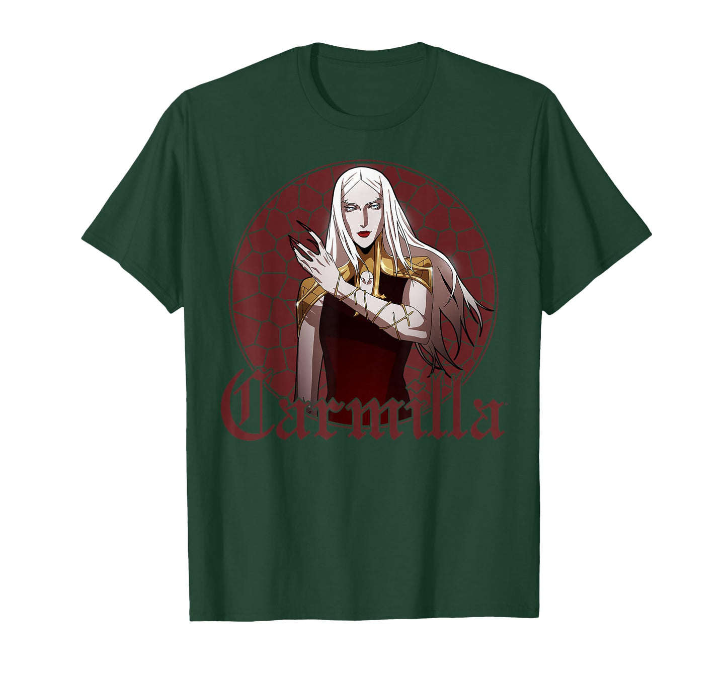 Netflix Castlevania Carmilla Portrait T-Shirt