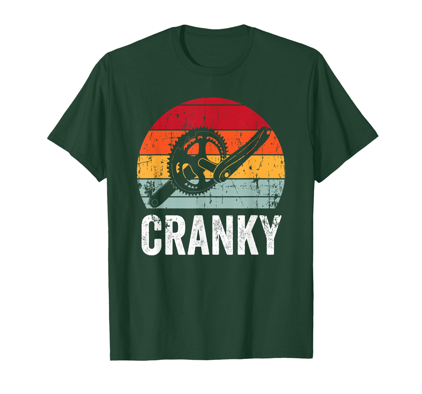 Funny Vintage Cranky Bike Bicycle Rider Cycling Lover Gift T-Shirt