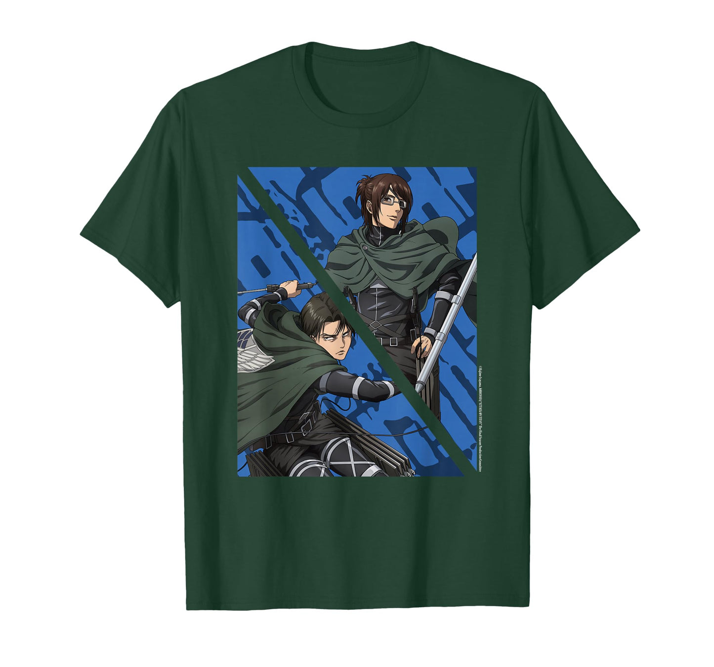 Attack on Titan Final Season - Levi Ackerman & Hange Zoe T-Shirt