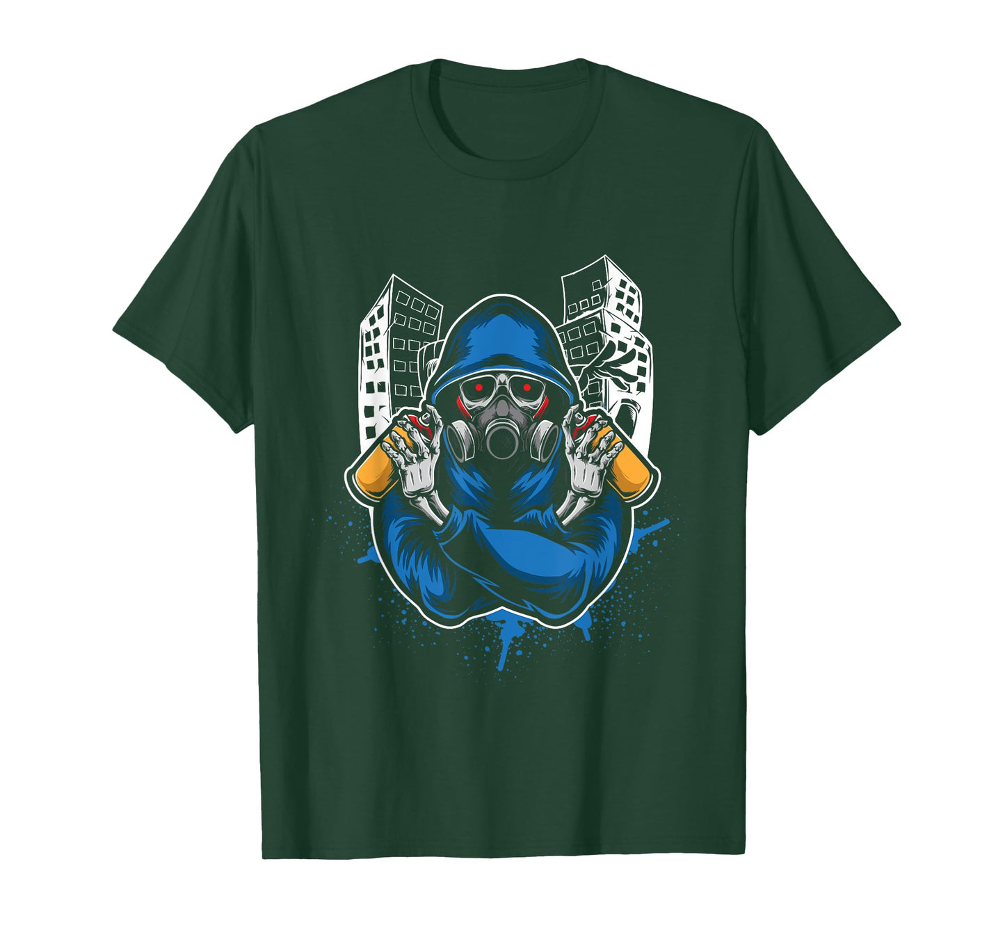 Graffiti Skeleton Spray Can Spray Spray Spray Gift T-Shirt