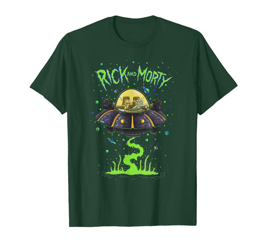 Rick and Morty UFO T-Shirt