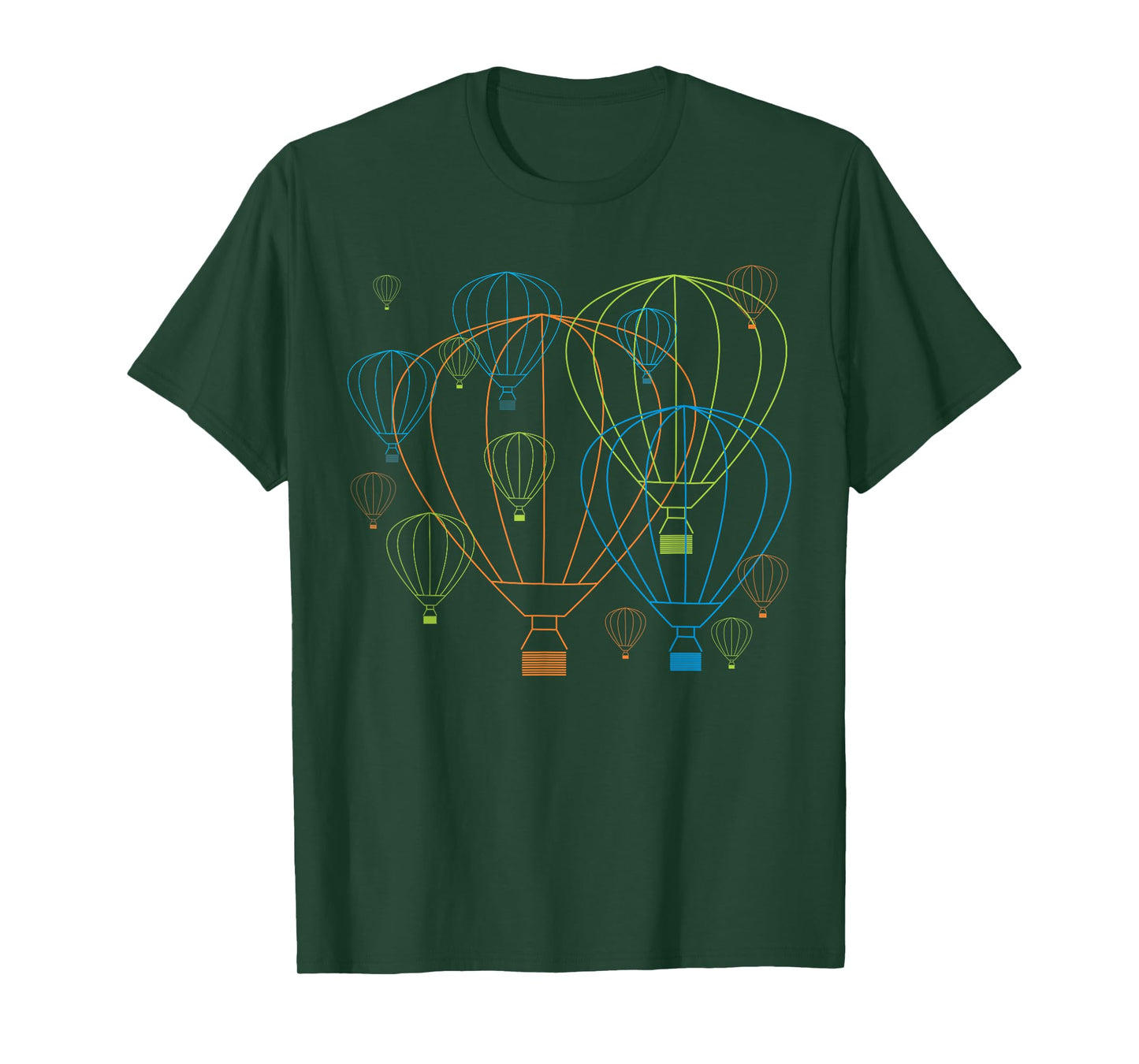 Hot Air Balloon Festival Souvenir Ballooning Family Apparel T-Shirt