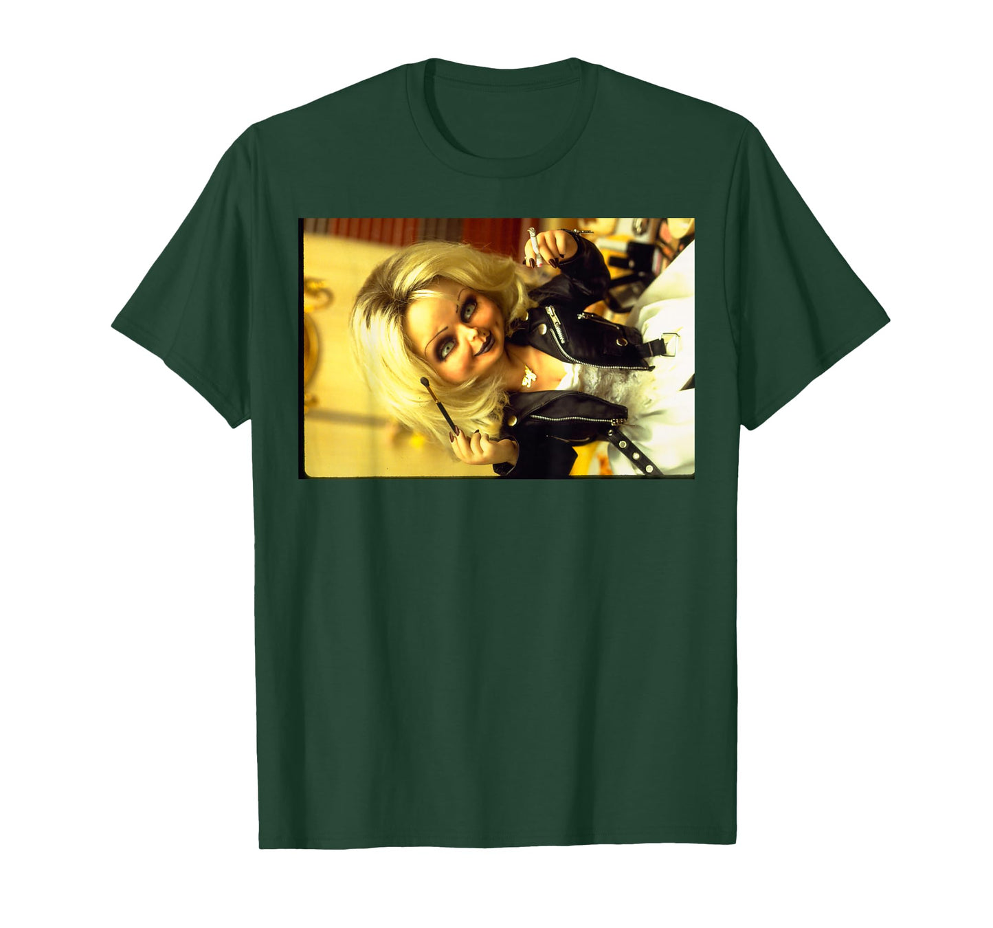Bride of Chucky Tiffany Doing Her Makeup T-Shirt T-Shirt