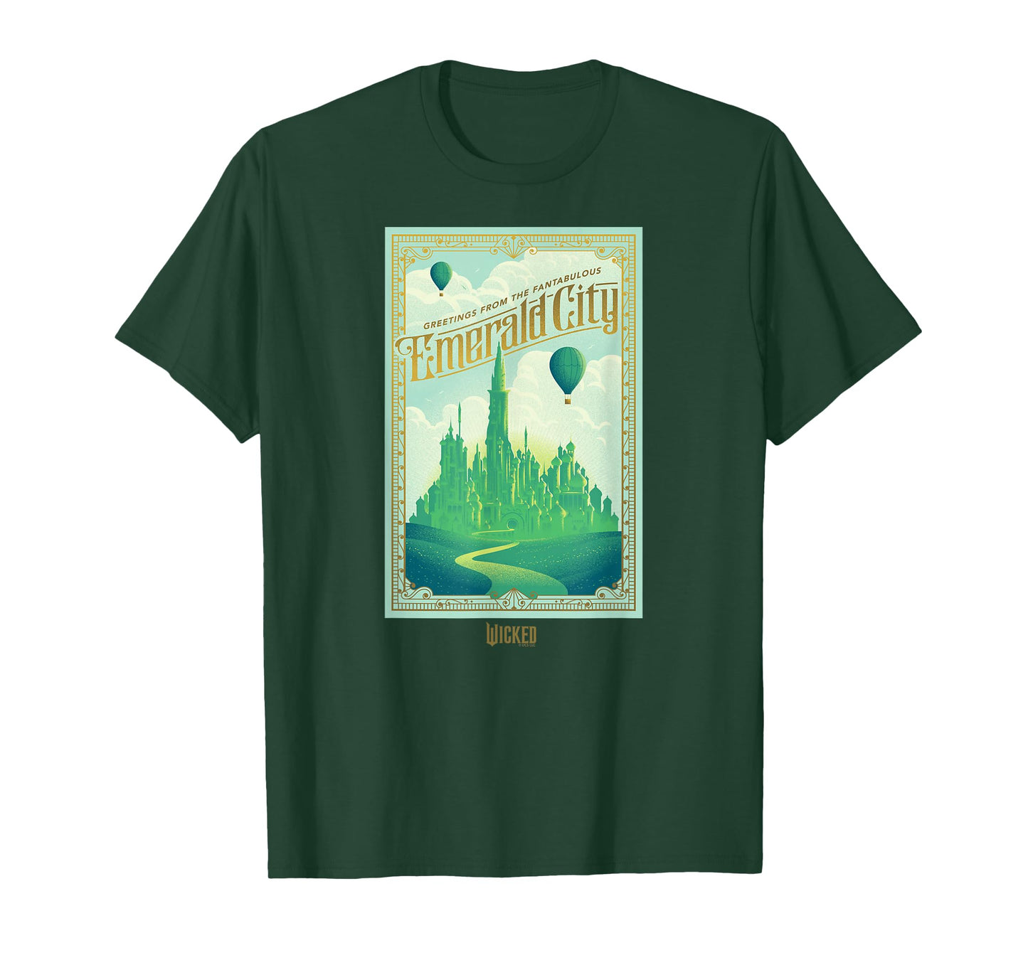 Wicked Greetings from The Fantabulous Emerald City T-Shirt
