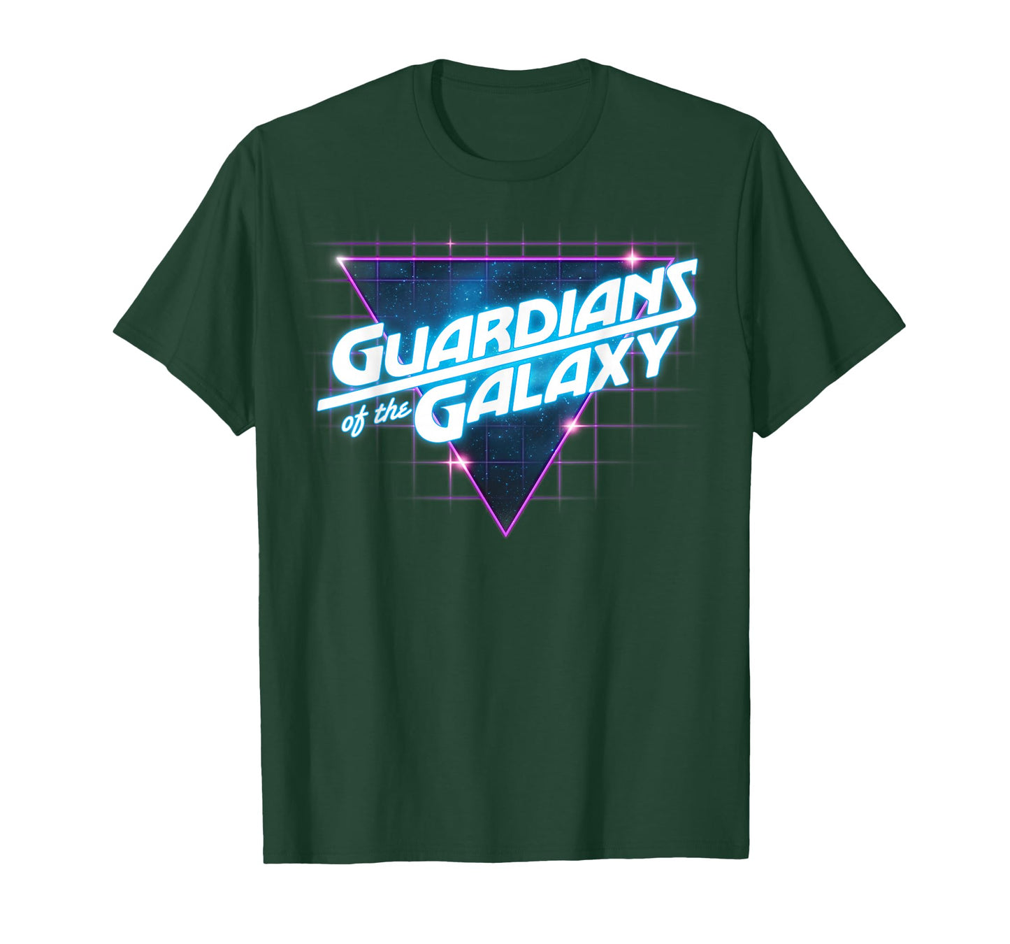 Marvel Guardians of The Galaxy Retro Vintage Line Logo T-Shirt Small