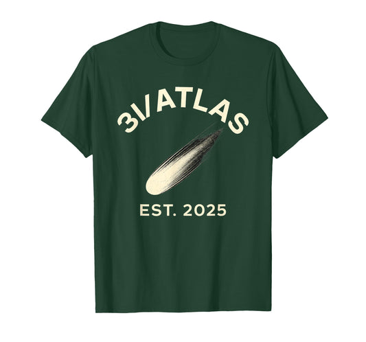 3i Atlas Est 2025 Cosmic Interstellar Space Comet Probe T-Shirt