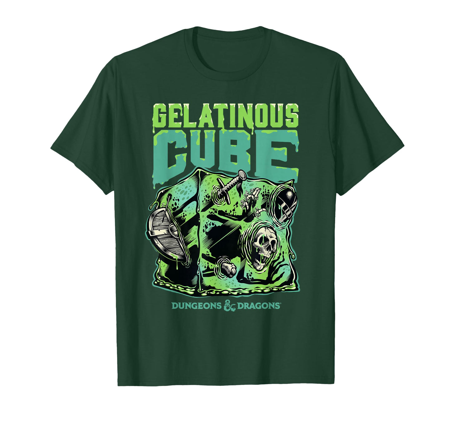 Dungeons & Dragons Acid Gelatinous Cube T-Shirt