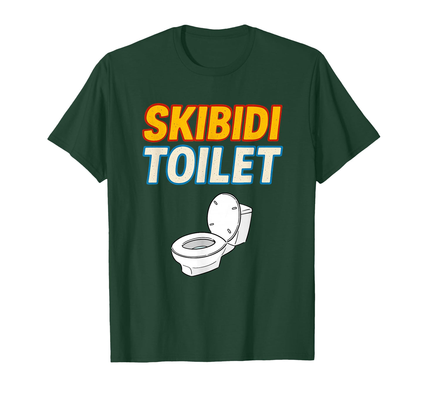 Skibidi Toilet Rizzler Meme Kids Teens Gamers T-Shirt