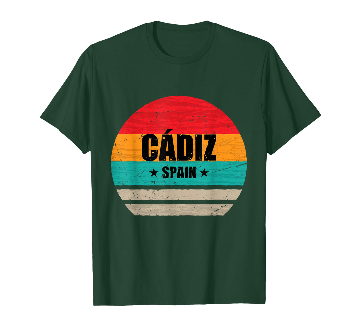 Cádiz Spain - Retro Vintage Memories of Cádiz T-Shirt