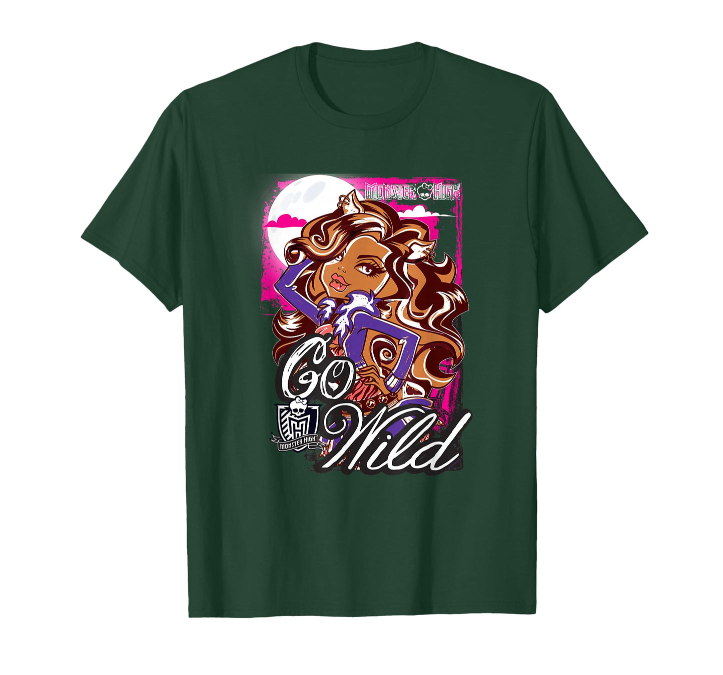 Monster High Alumni - Clawdeen - Go Wild T-Shirt