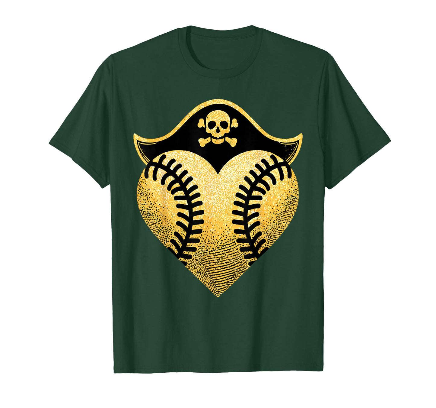 Baseball Pirate Baseball Player T-Shirt
