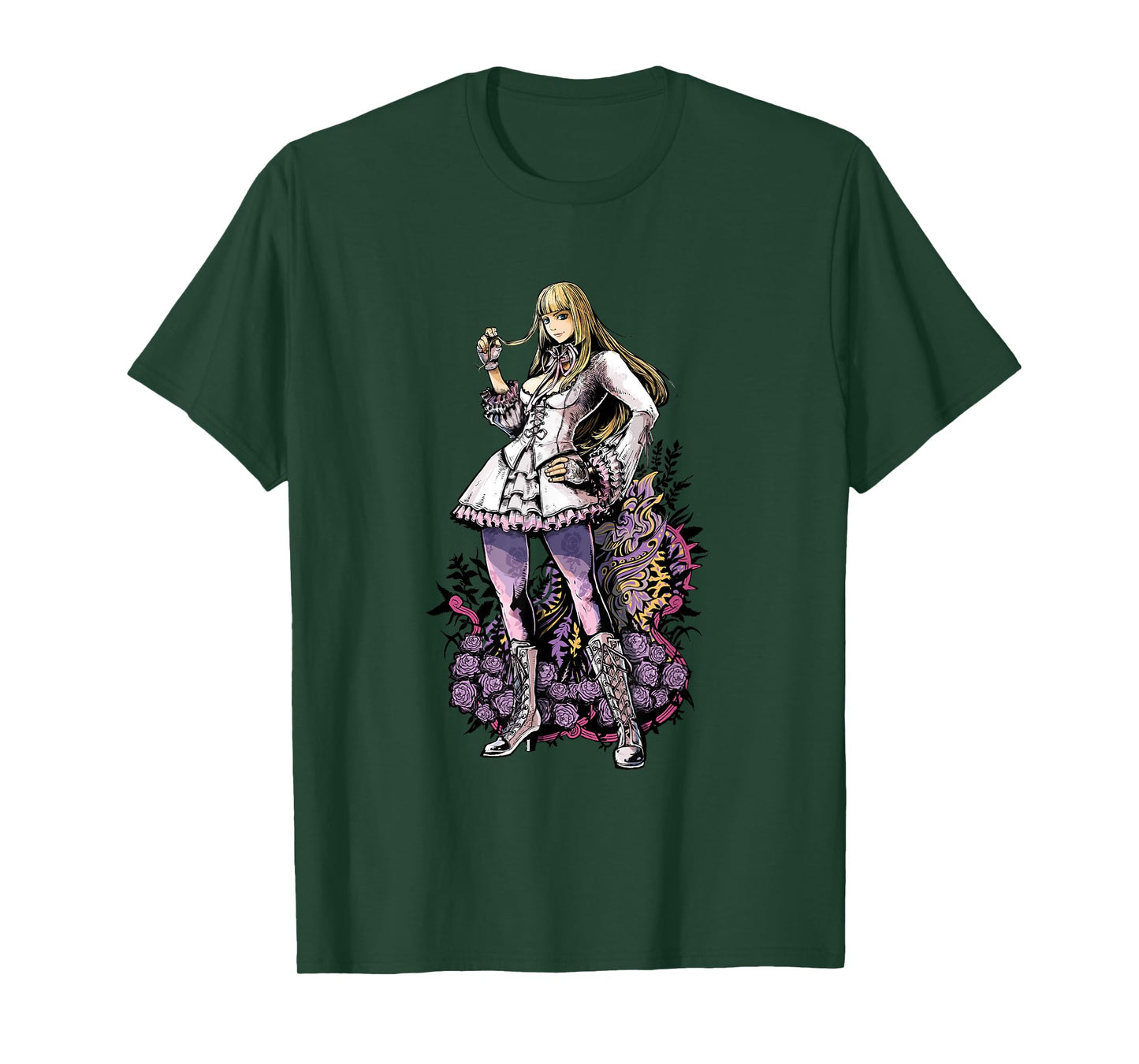 Bandai Namco Entertainment Inc. TEKKEN7 LILI 002 T-Shirt, Small, Black