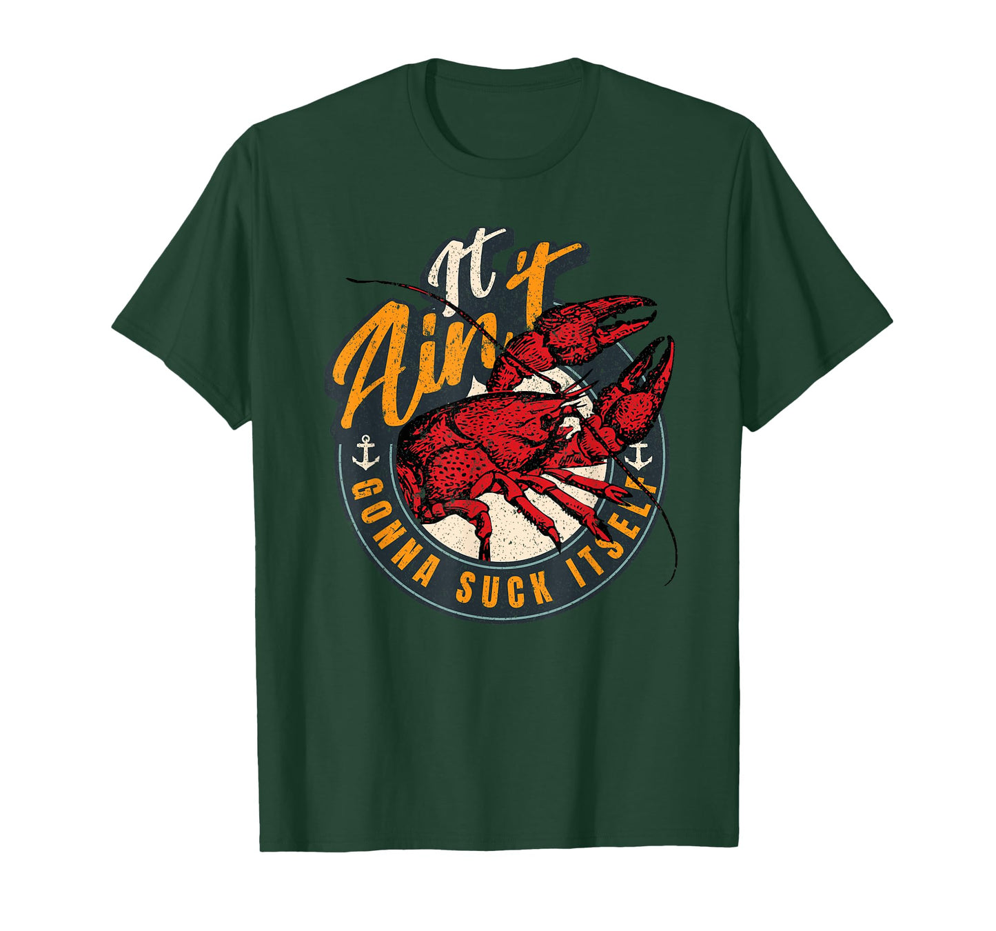 Crawfish Boil Funny Suck Itself Bayou Cajun Seafood Festival T-Shirt
