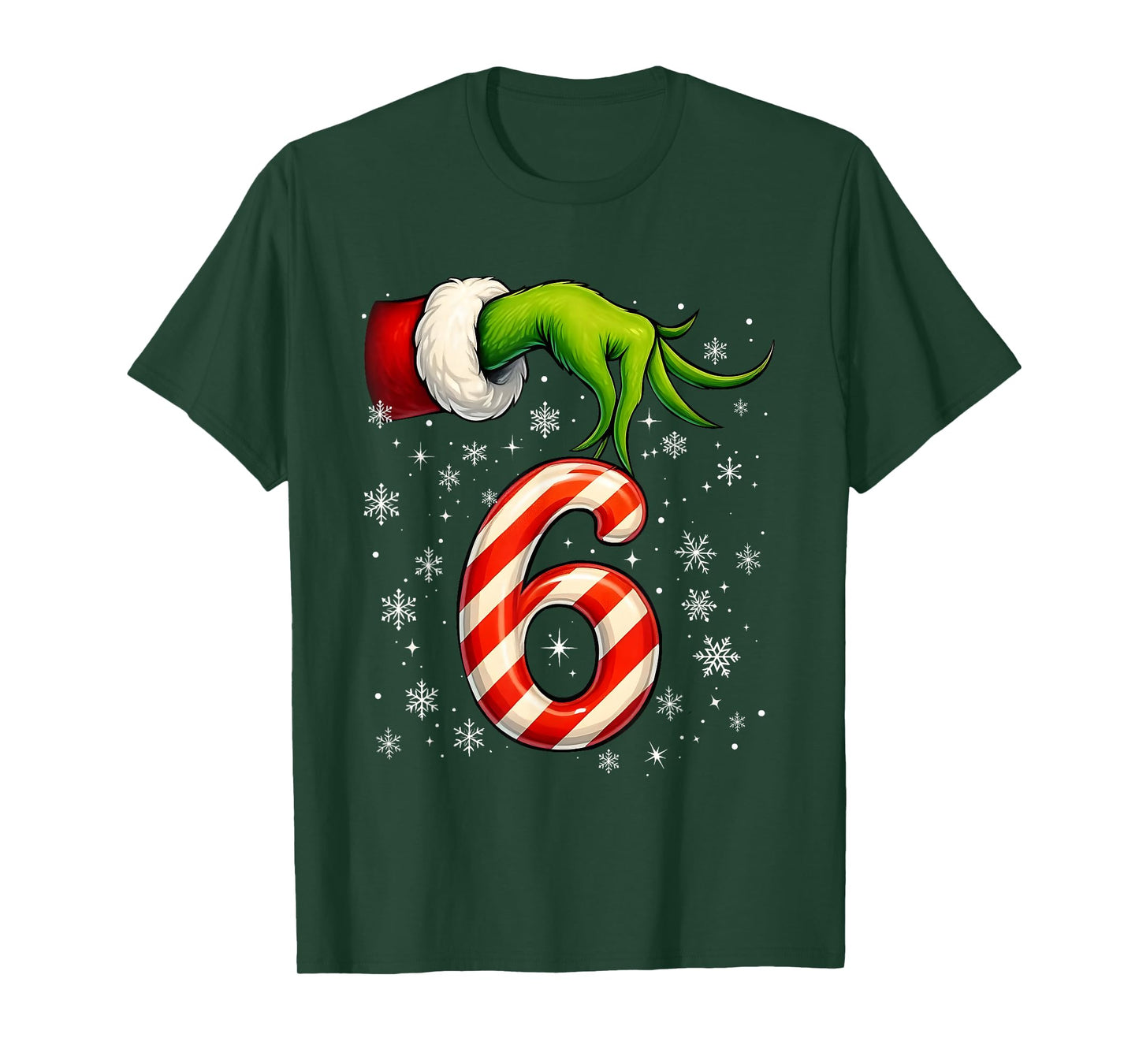 Six Seven Funny Christmas Couple Matching Meme T-Shirt