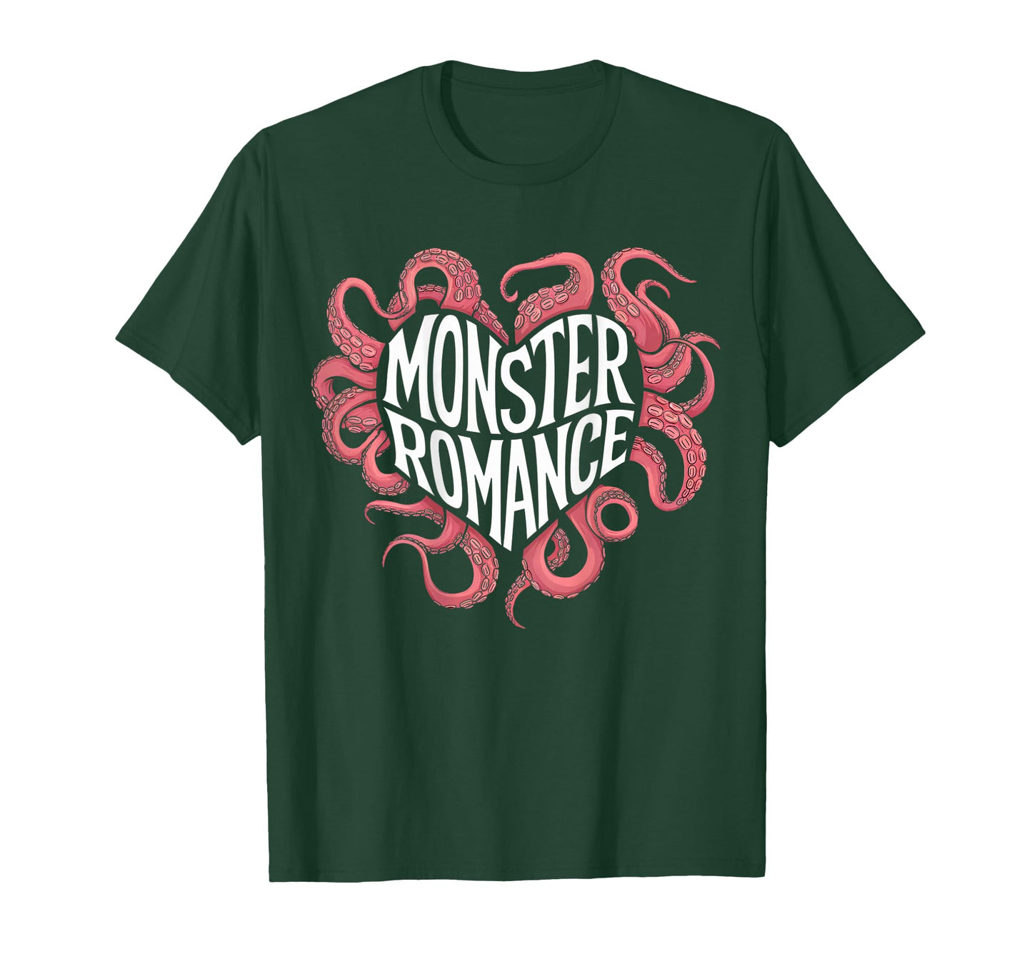 Heart Tentacle Monster Romance T-Shirt