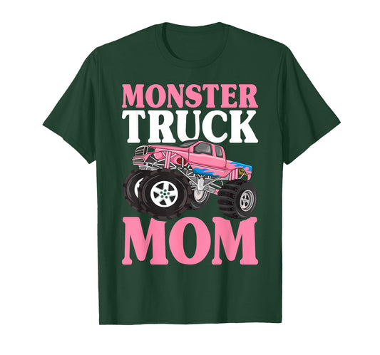 Monster Truck Mom Truck Lover Mom T-Shirt