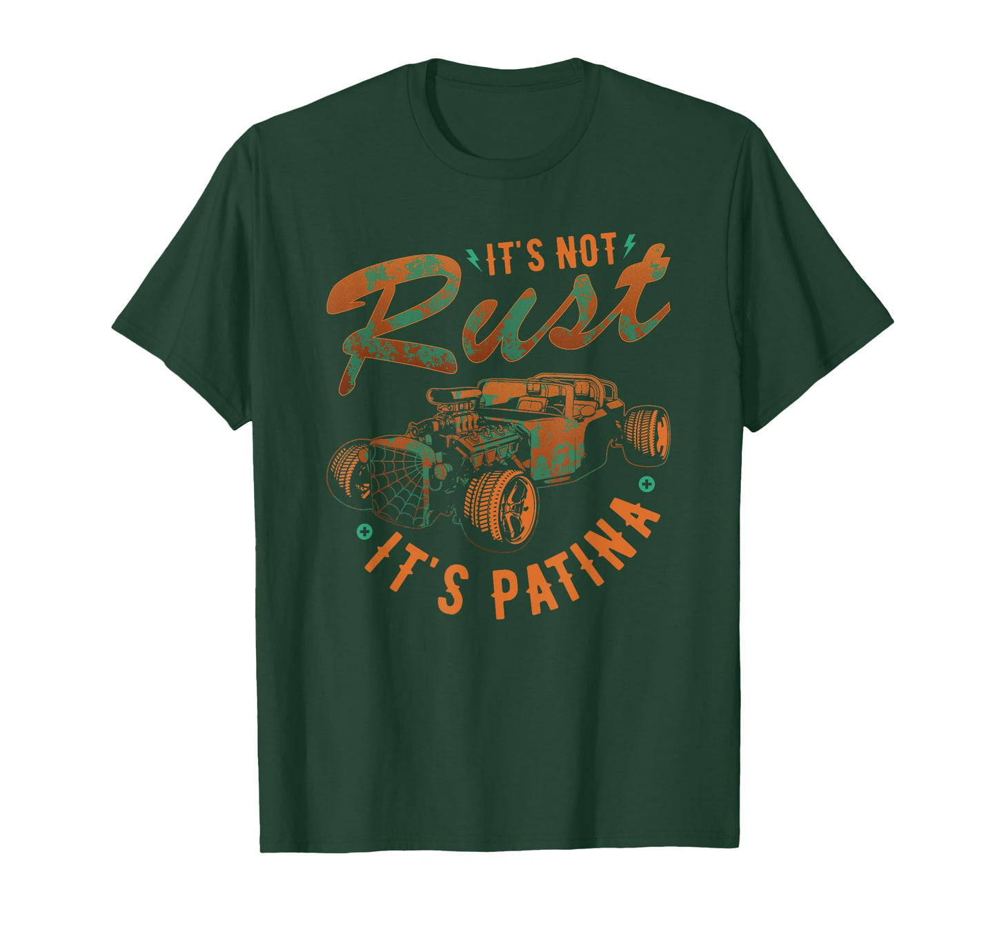 Hot Rod Rusty Car, Not Rust Its Patina, Vintage Rat Rod T-Shirt