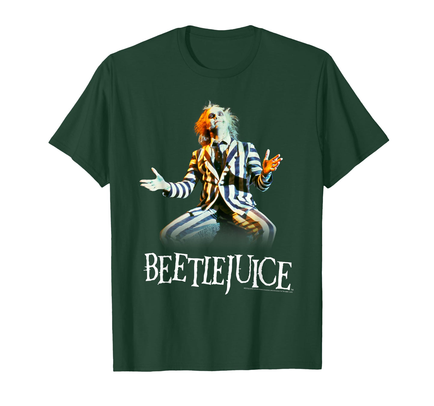 Beetlejuice Sitting Beetlejuice Portrait Movie T-Shirt