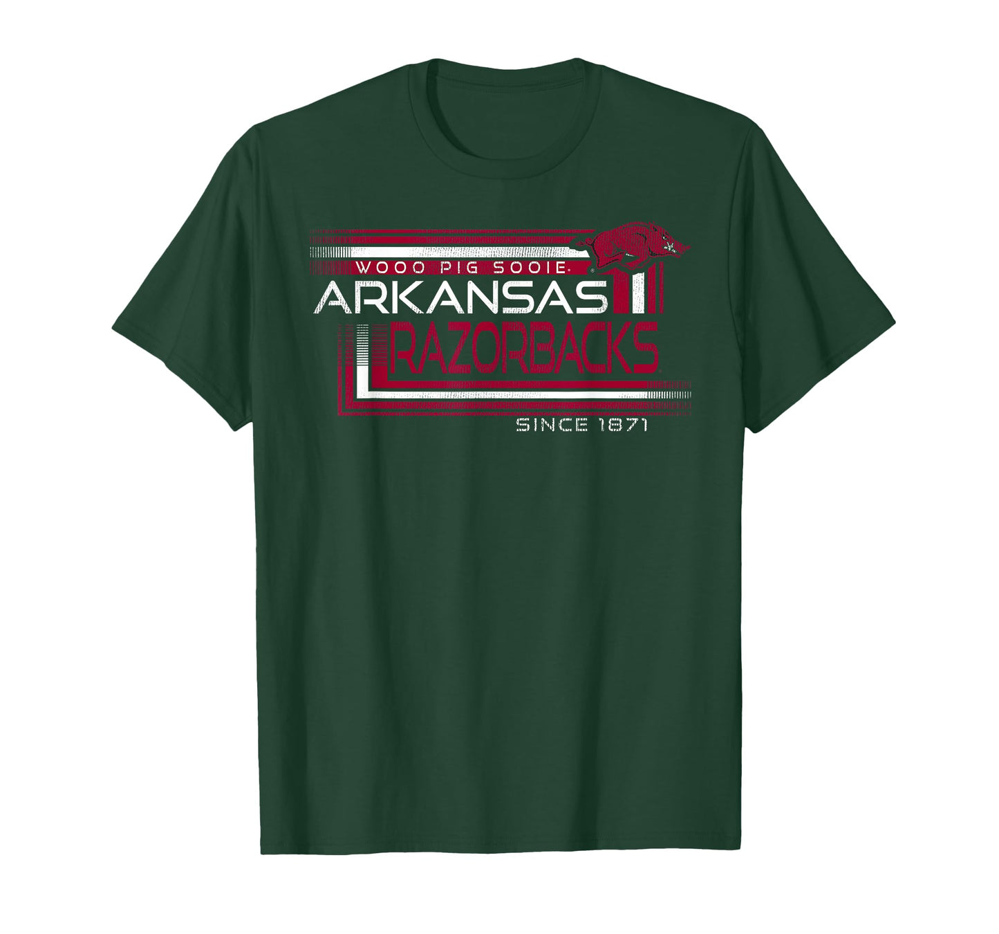 Arkansas Razorbacks Vintage Passerby Logo T-Shirt