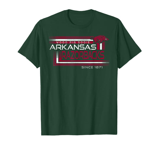 Arkansas Razorbacks Vintage Passerby Logo T-Shirt
