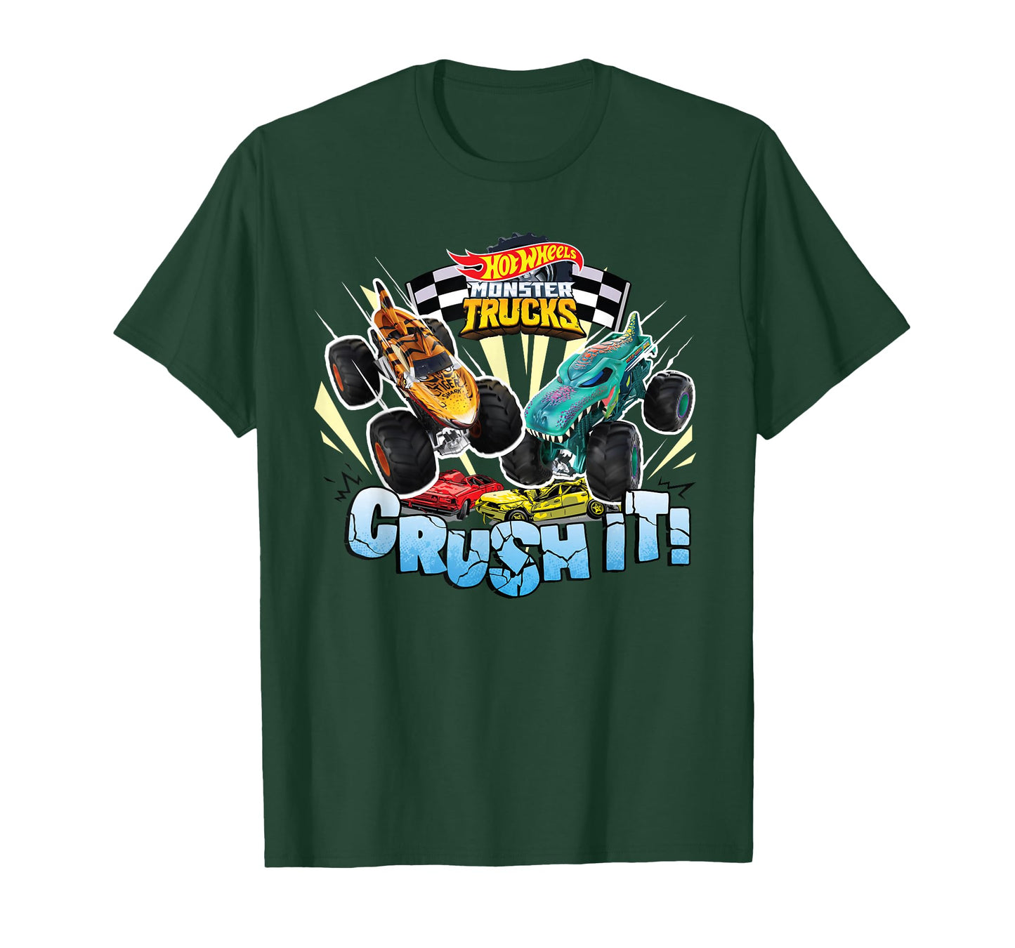 Hot Wheels Monster Trucks - Crush It T-Shirt