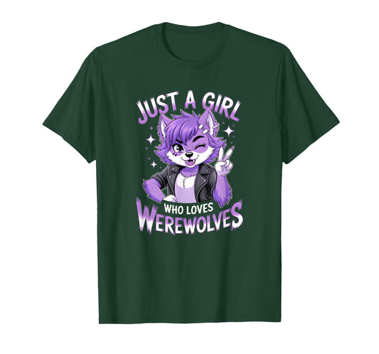 Girls Werewolf T-Shirt