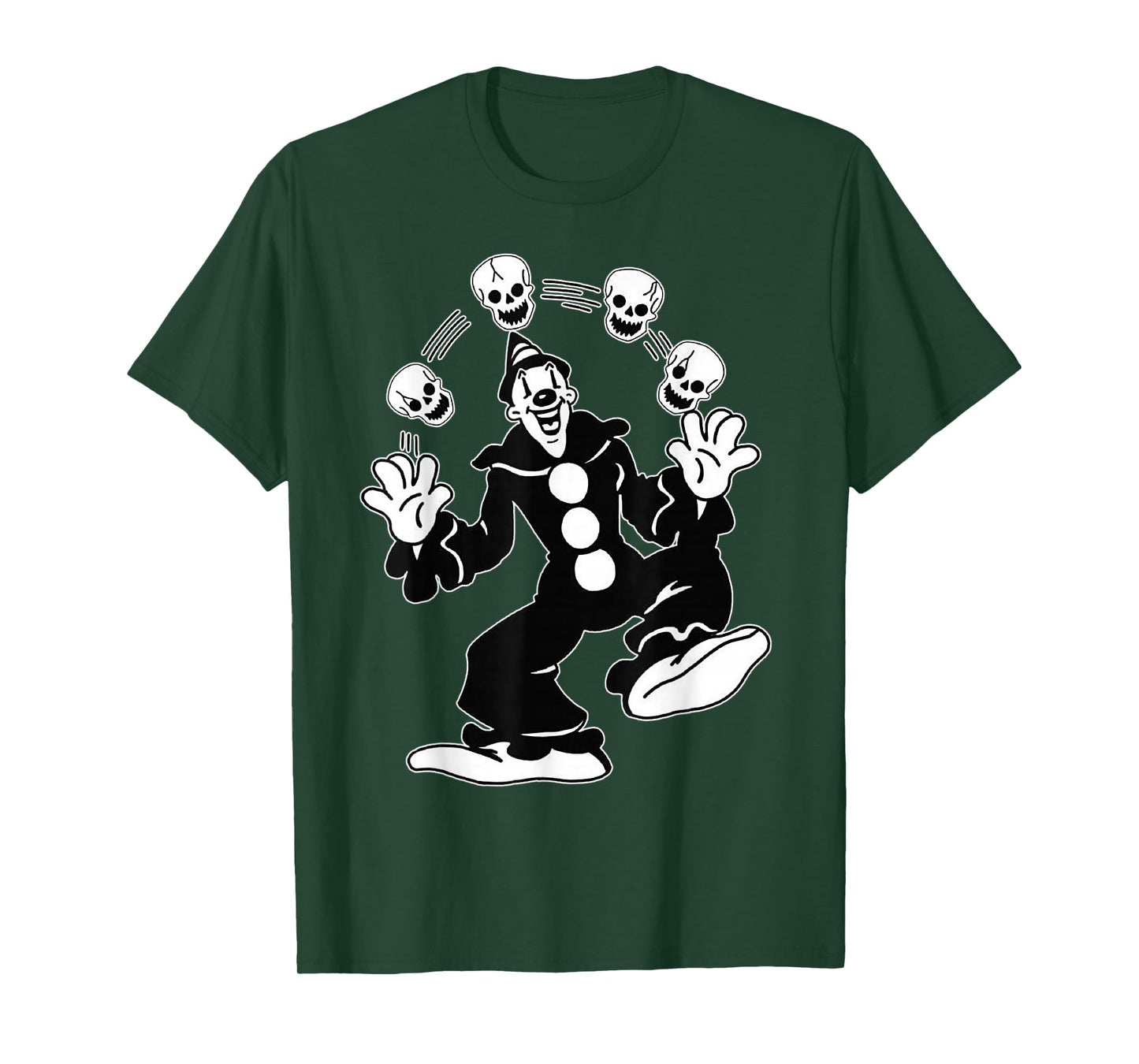 Koko the Clown Juggling Skulls T-Shirt