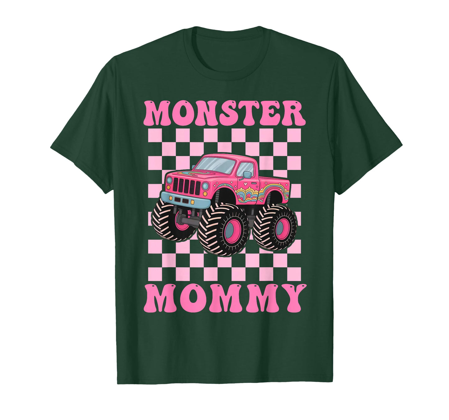 Monster Truck Mommy Family Matching Monster Truck Lovers T-Shirt