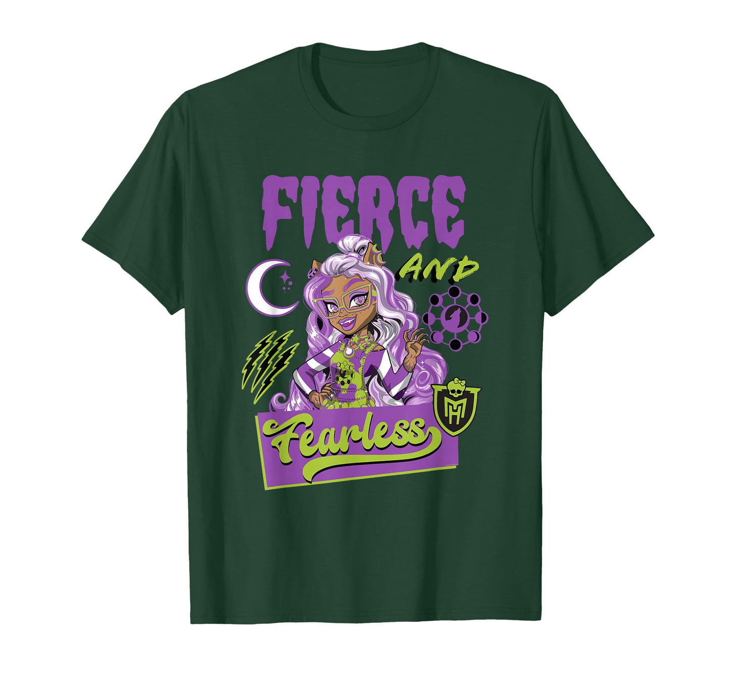Monster High - Fierce and Fearless Clawdeen T-Shirt