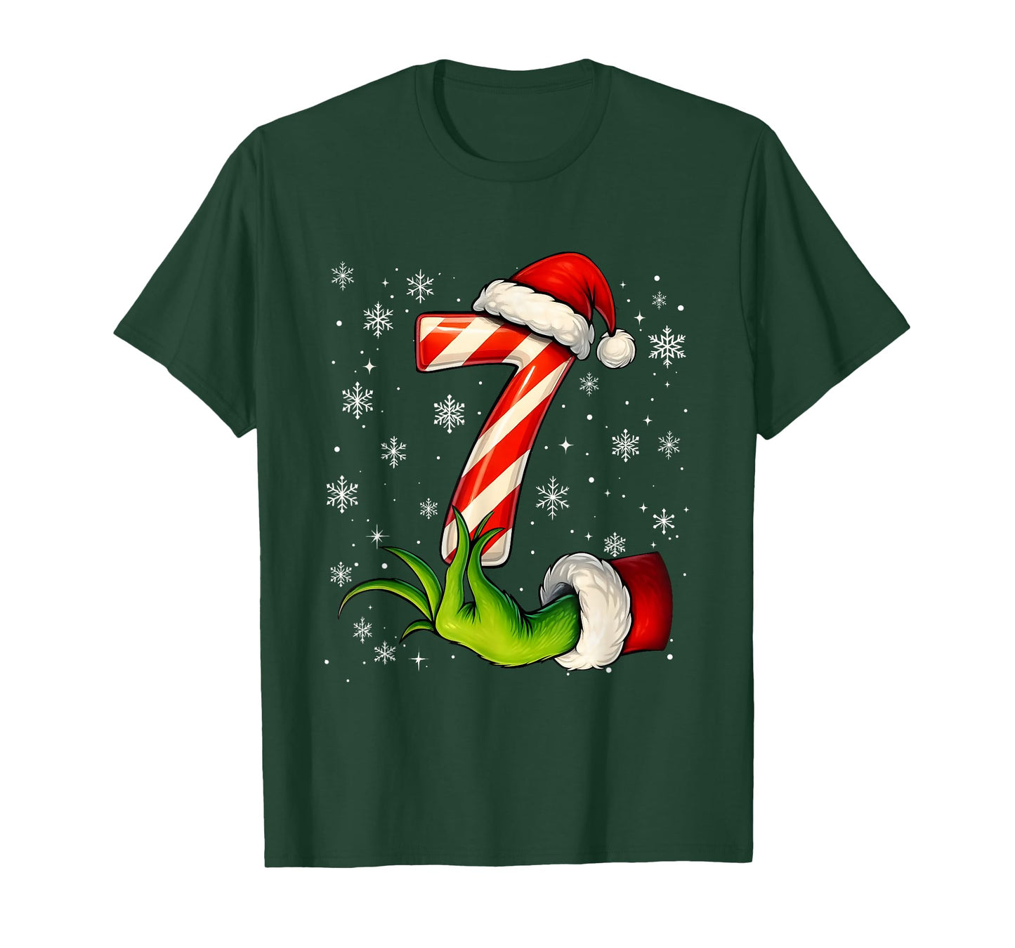 Six Seven Funny Christmas Couple Matching Meme T-Shirt