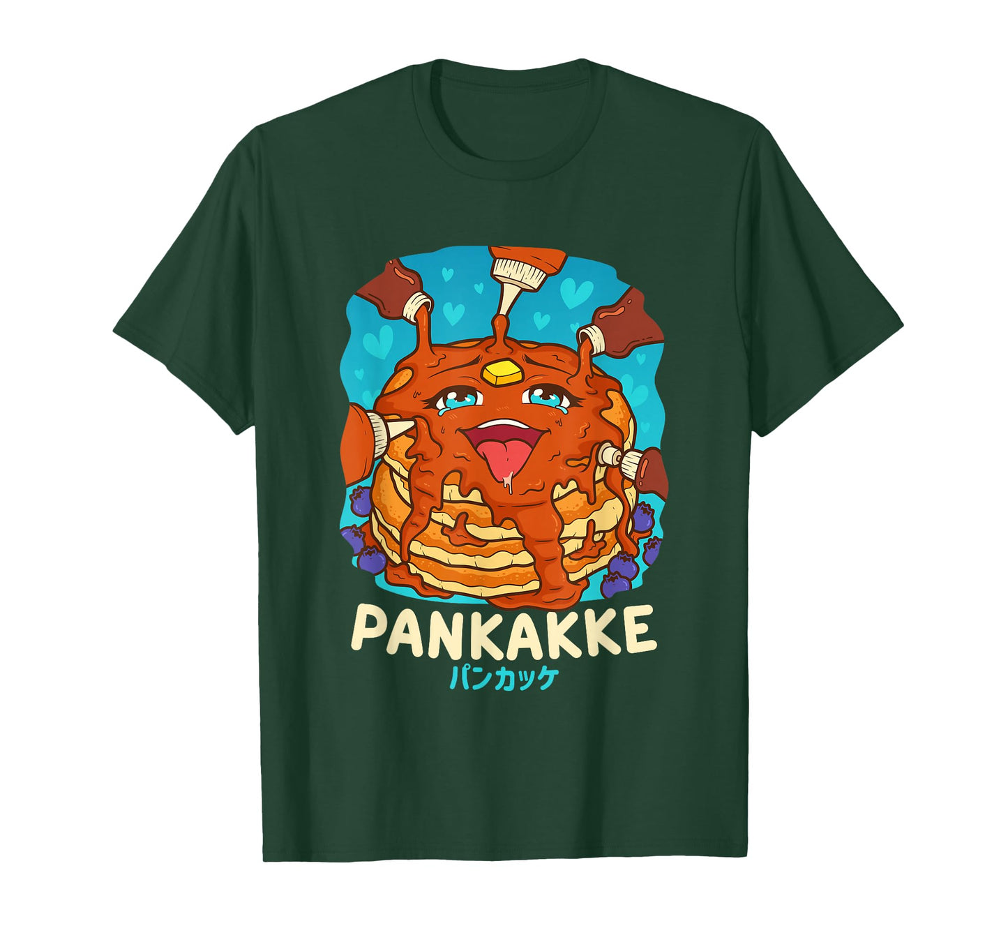 Funny Cheeky Foodie Pun Kawaii Pankakke Japanese T-Shirt