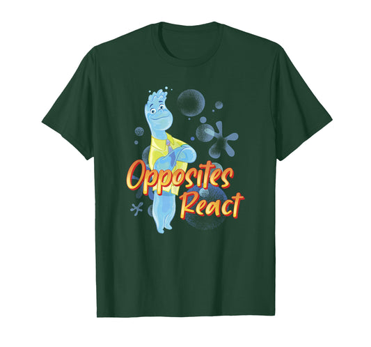 Disney Pixar Elemental Opposites React Wade Poster T-Shirt
