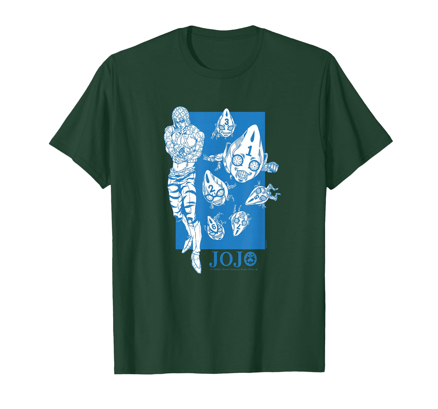 JoJo's Bizarre Adventure Mista Six Bullets Anime T-Shirt
