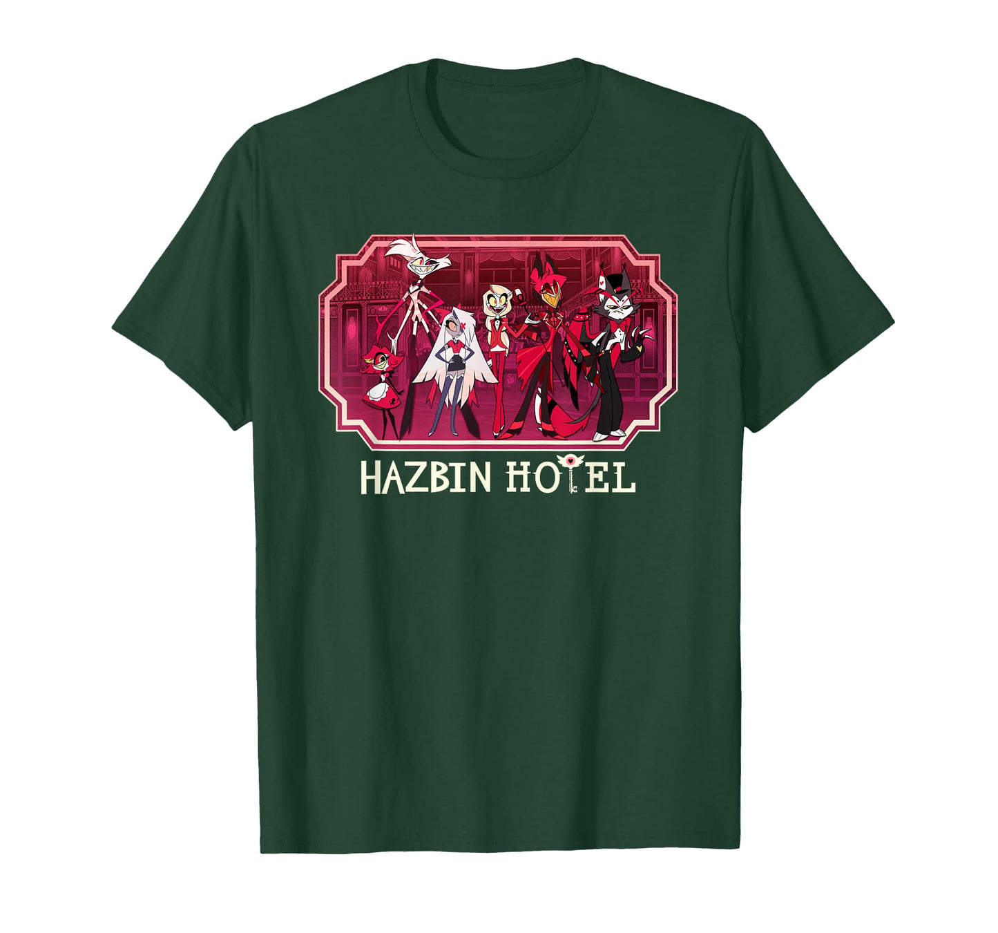 Hazbin Hotel - Group T-Shirt, Small