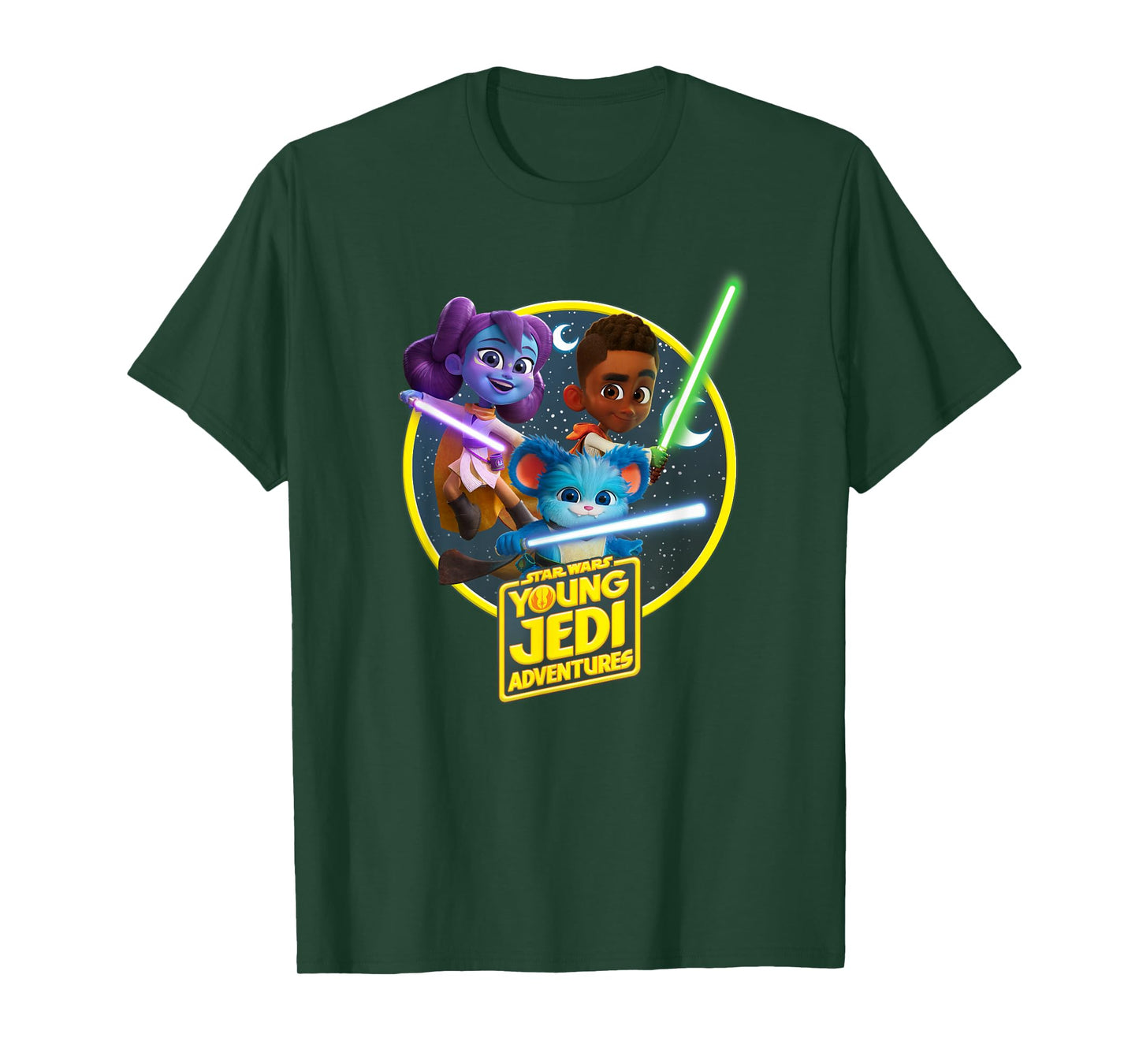 Star Wars: Young Jedi Adventures Lys Nubs & Kai Poster T-Shirt