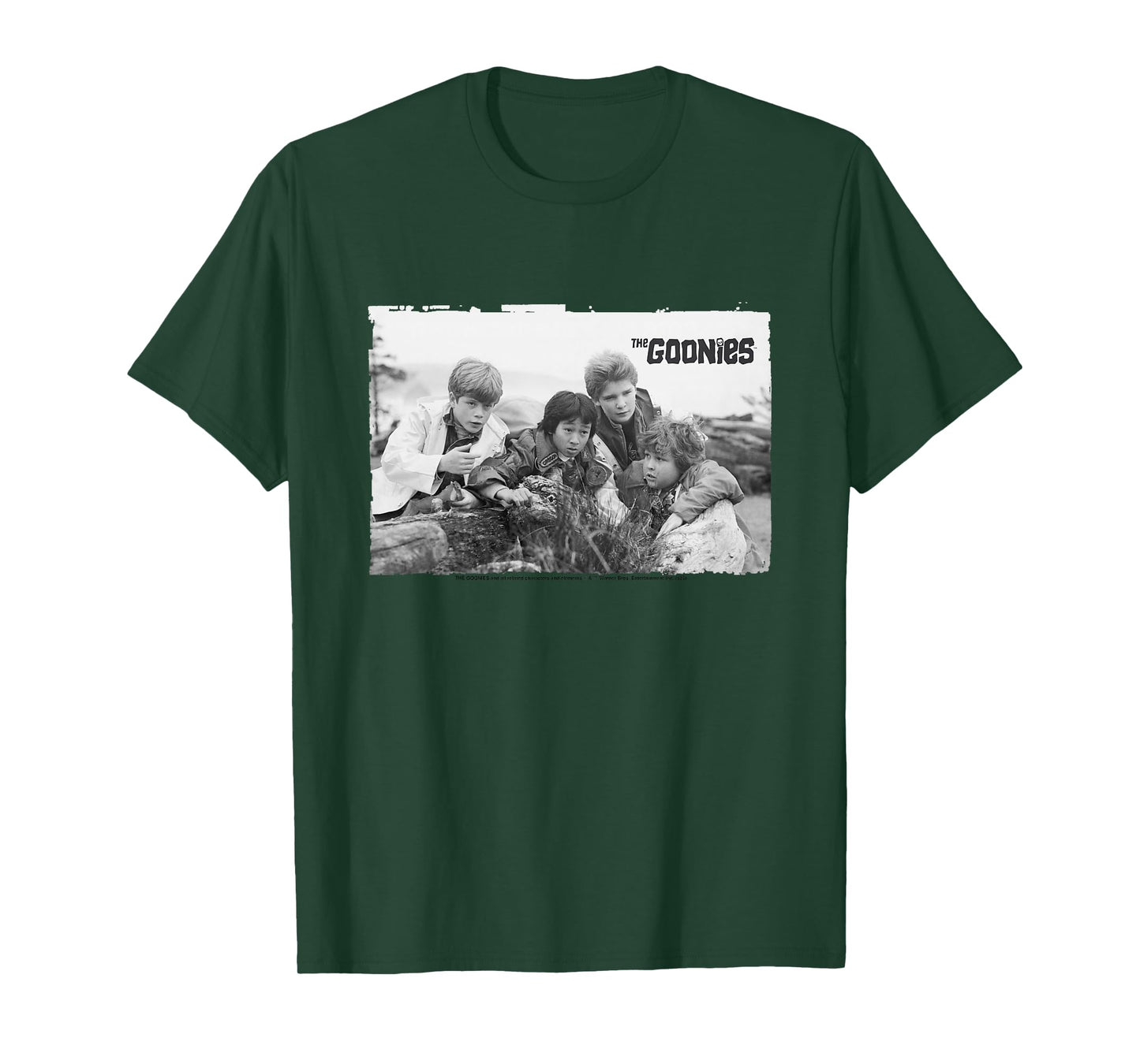 The Goonies Gang Mikey Data Mouth & Chunk Kids T-Shirt