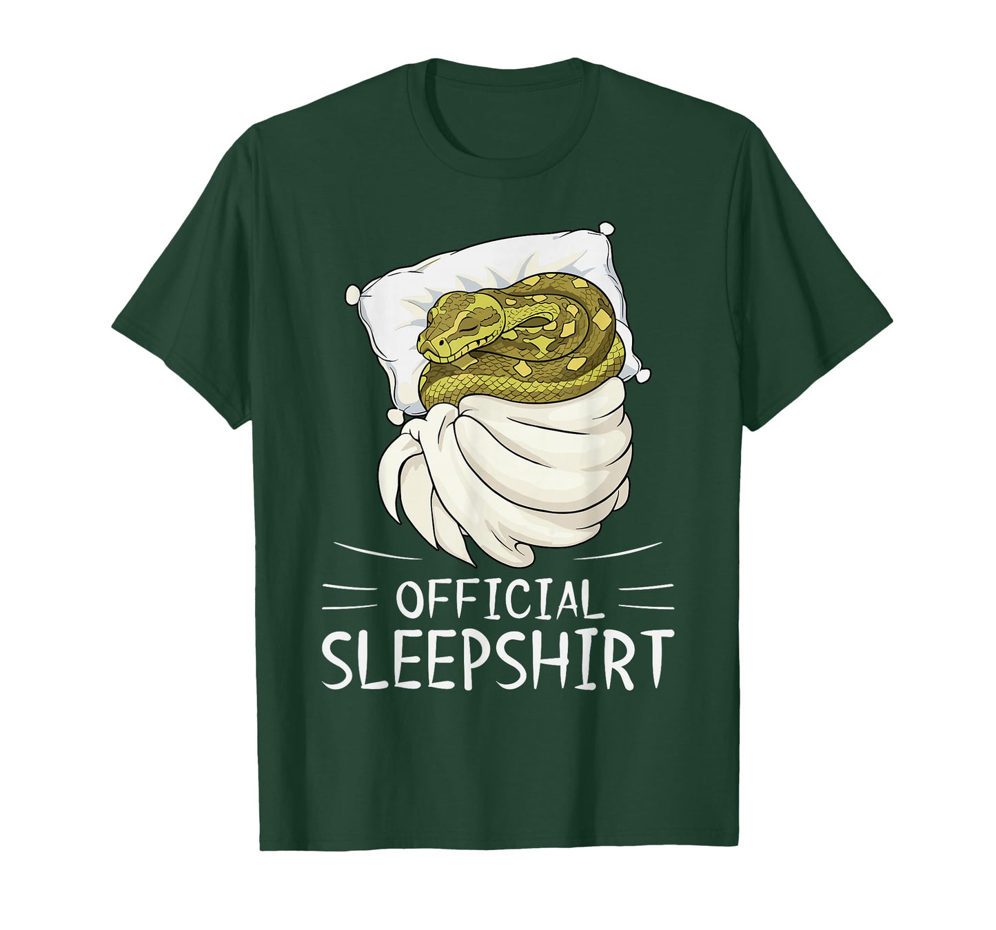 Snake Animal Official Sleepshirt Pajamas Nightgown T-Shirt