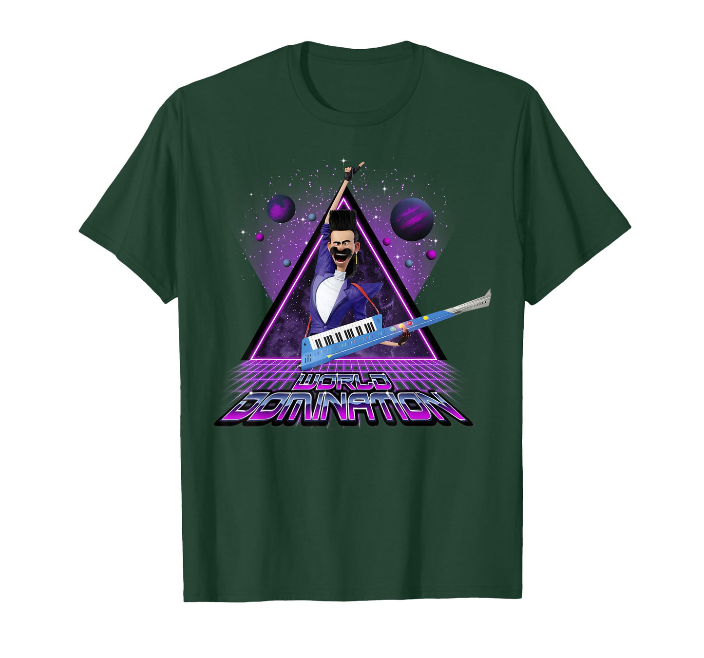 Despicable Me Bratt World Domination Graphic T-Shirt T-Shirt