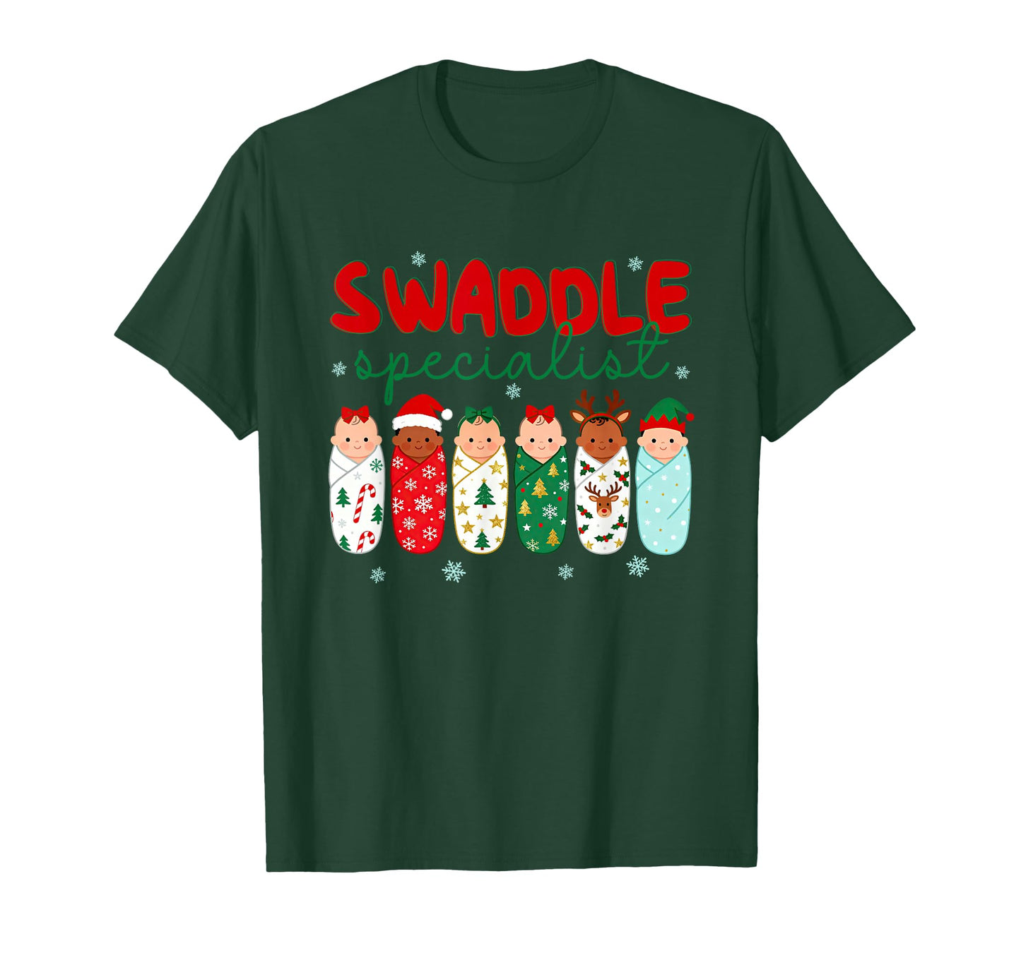 Swaddle Specialist NICU Nursing Labpr and Delivery Nurse T-Shirt