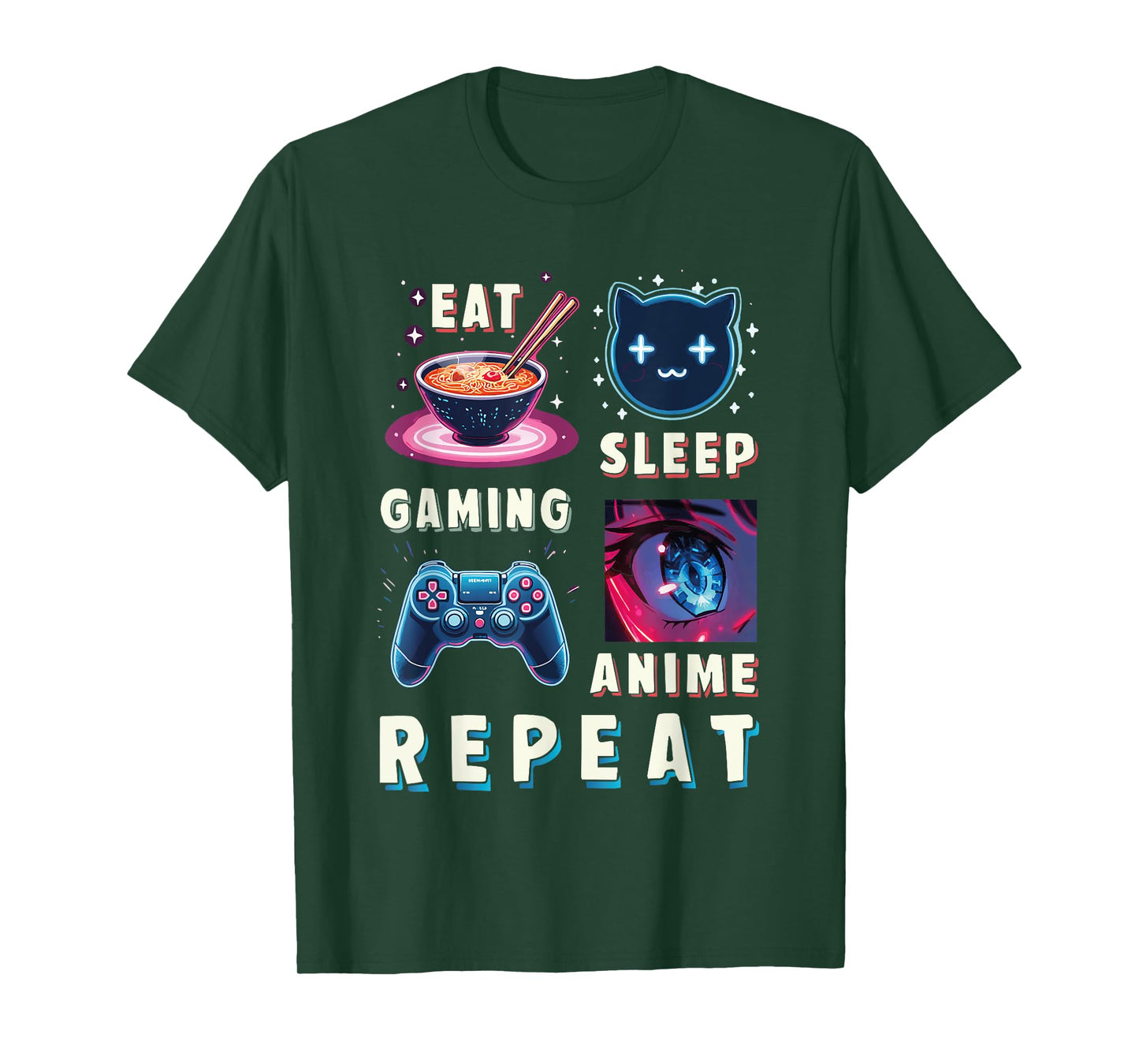 Anime Japanese Funny Graphic Tees Kawaii Anime Gifts T-Shirt