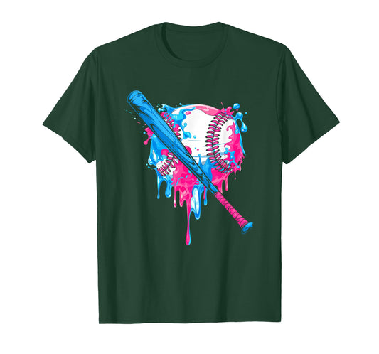 Respect The Drip Boys Ice Cream Drip Youth Baseball Drip T-Shirt