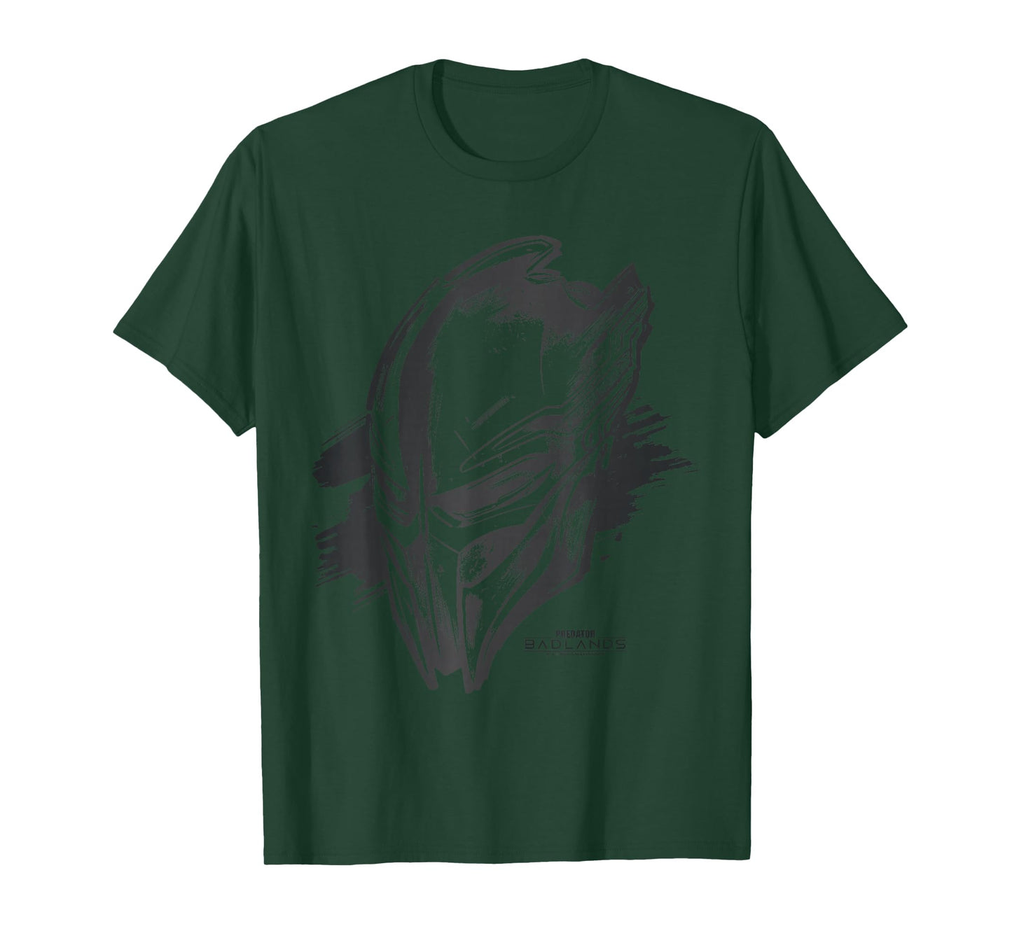 Predator Badlands Helmet Brushstroke Design T-Shirt
