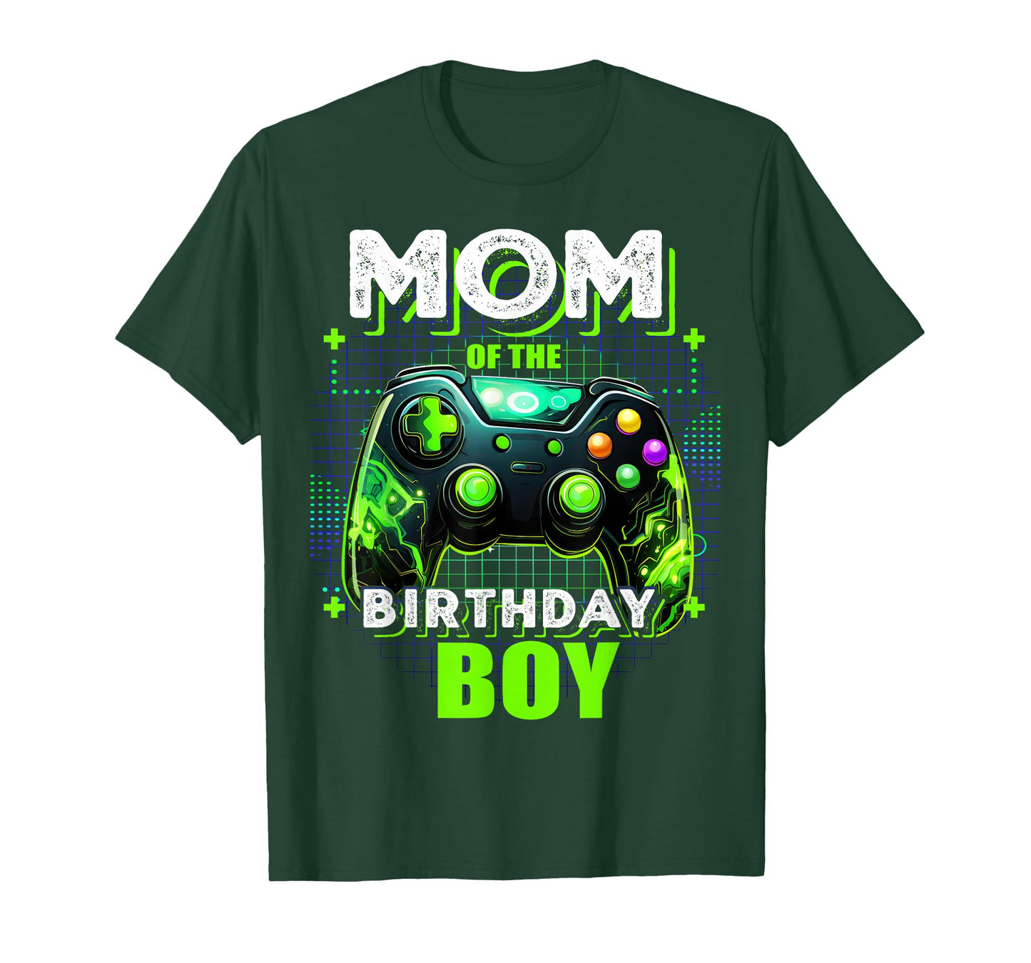 Mom of the Birthday Boy Matching Video Game Birthday Party T-Shirt