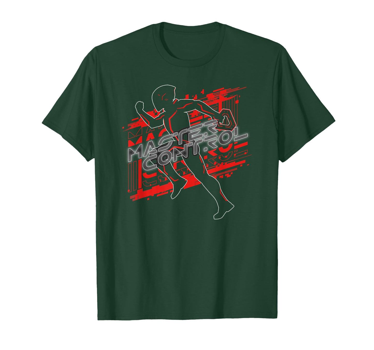 Disney Tron: Ares Master Control Running Silhouette T-Shirt