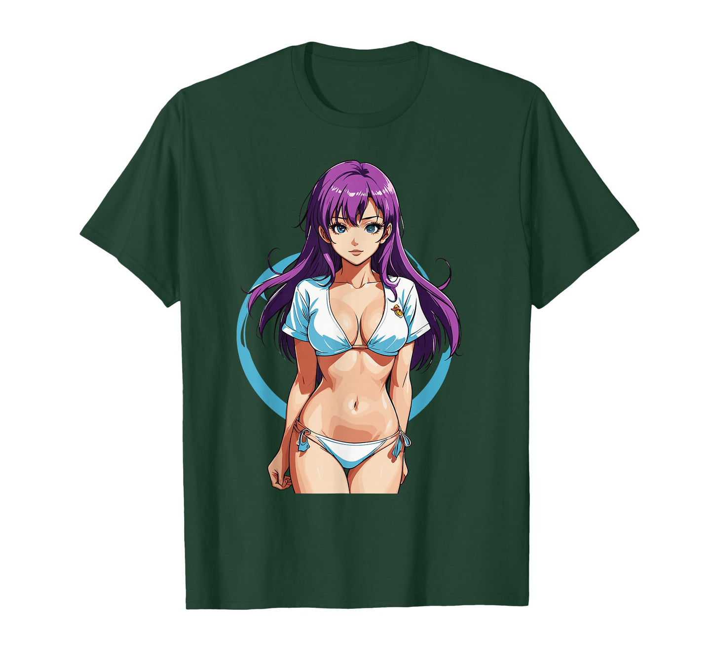 Sexy Waifu Sport Beach Anime Girl Japanese T-Shirt