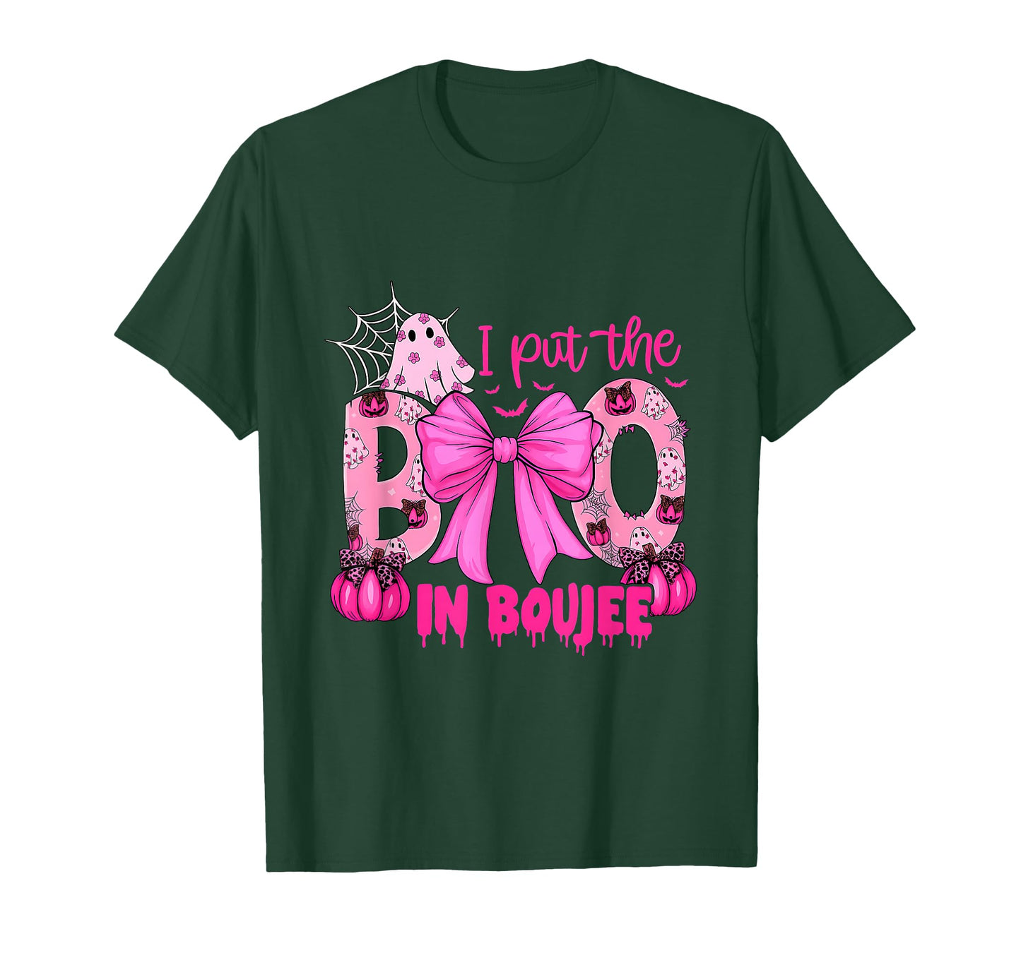 Spooky Season Halloween Ghost I Put Boo in Boujee Halloween T-Shirt
