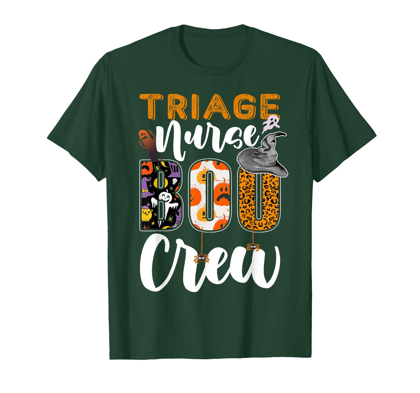 Triage Nurse Boo Crew Halloween Matching Nursing T-Shirt