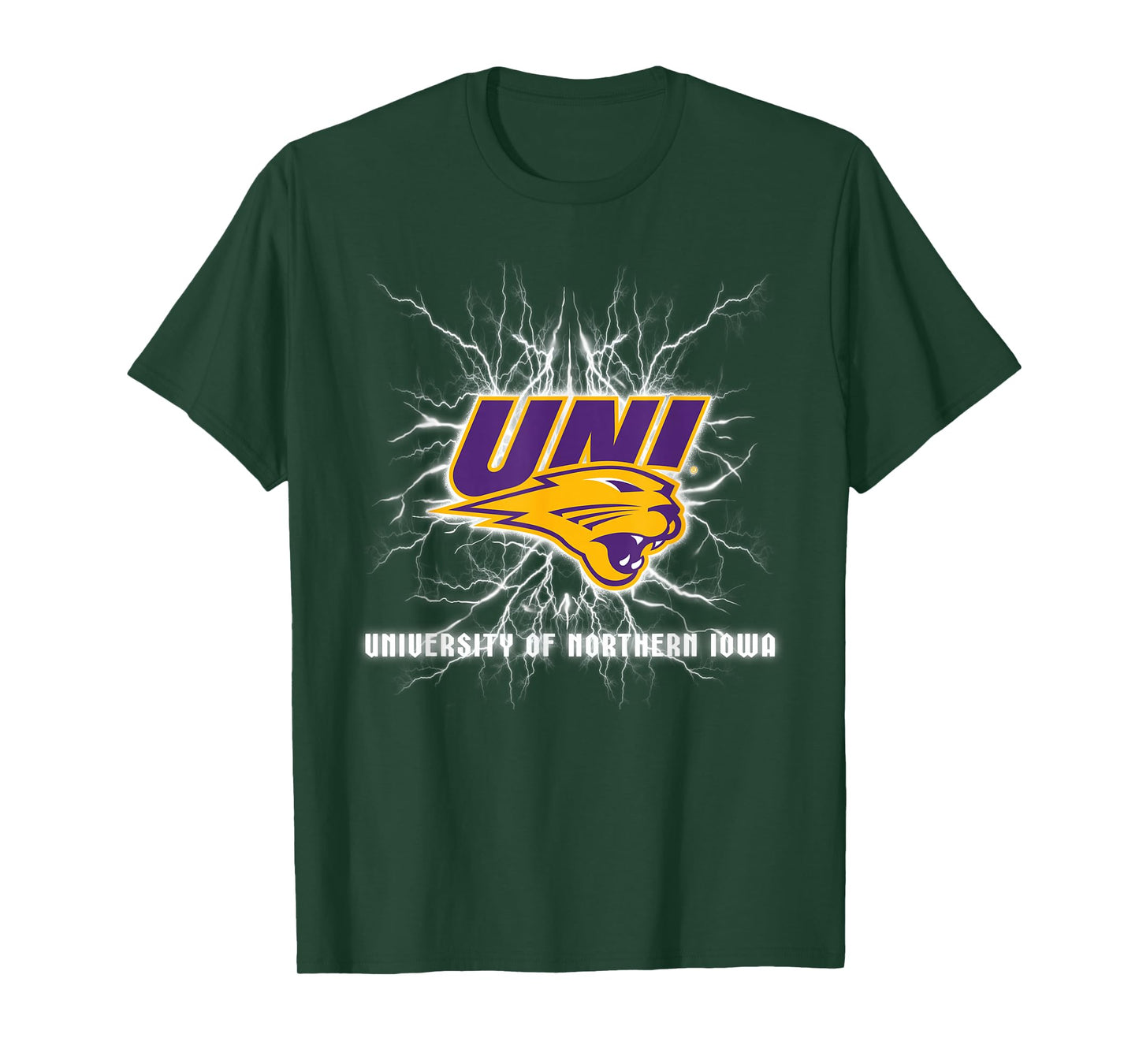Northern Iowa Panthers 90's Lightning Officially Licensed T-Shirt